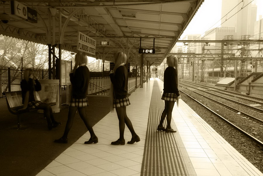 《VOCALOID 初めての恋が終わる時 初恋完结之时》 初音ミク | Kate Chen  Kaito | Warden 9月18日 Flinders Station Melbourne